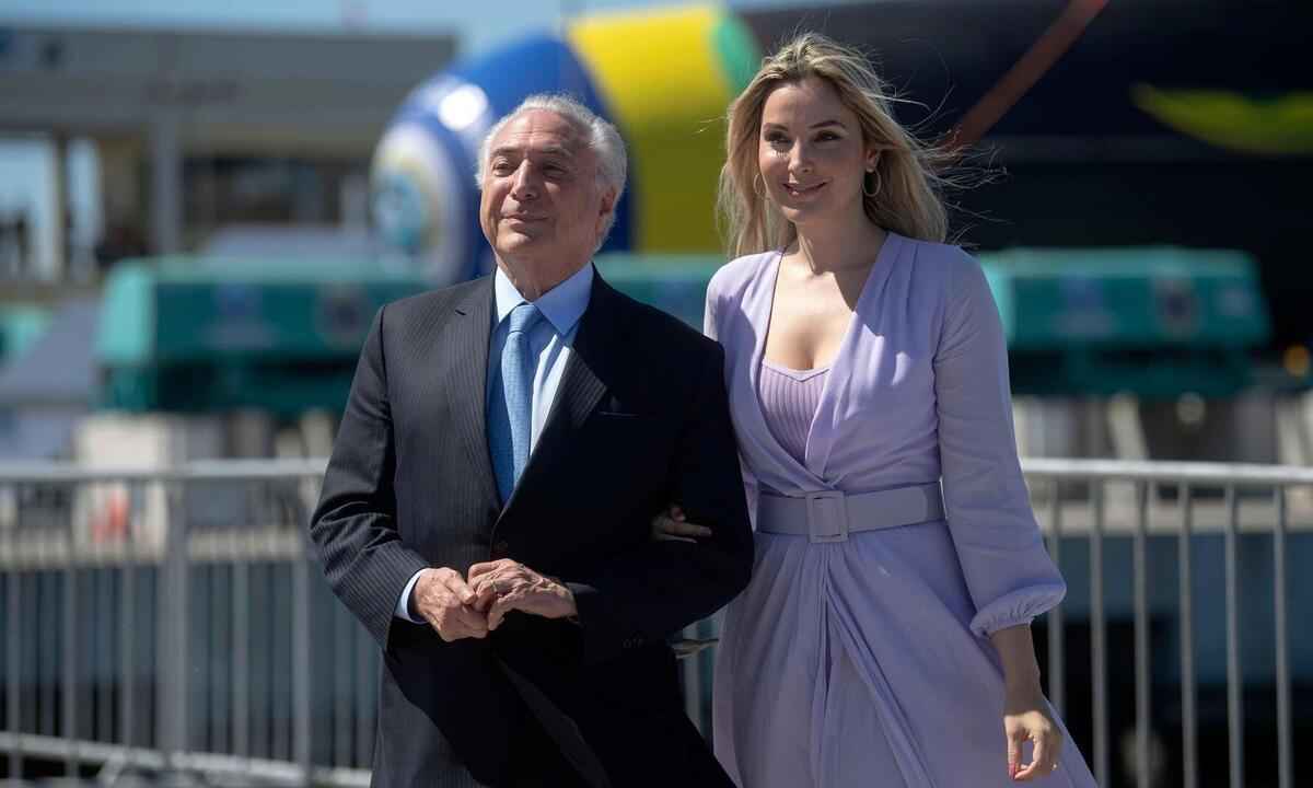 Amigos de Michel Temer dizem que o casamento entre ele e Marcela terminou -  AFP / Mauro Pimentel