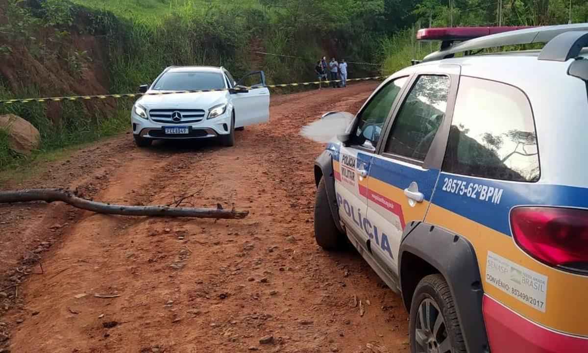 Casal é morto a tiros dentro de carro na Zona Rural de Caratinga - Portal Caparaó