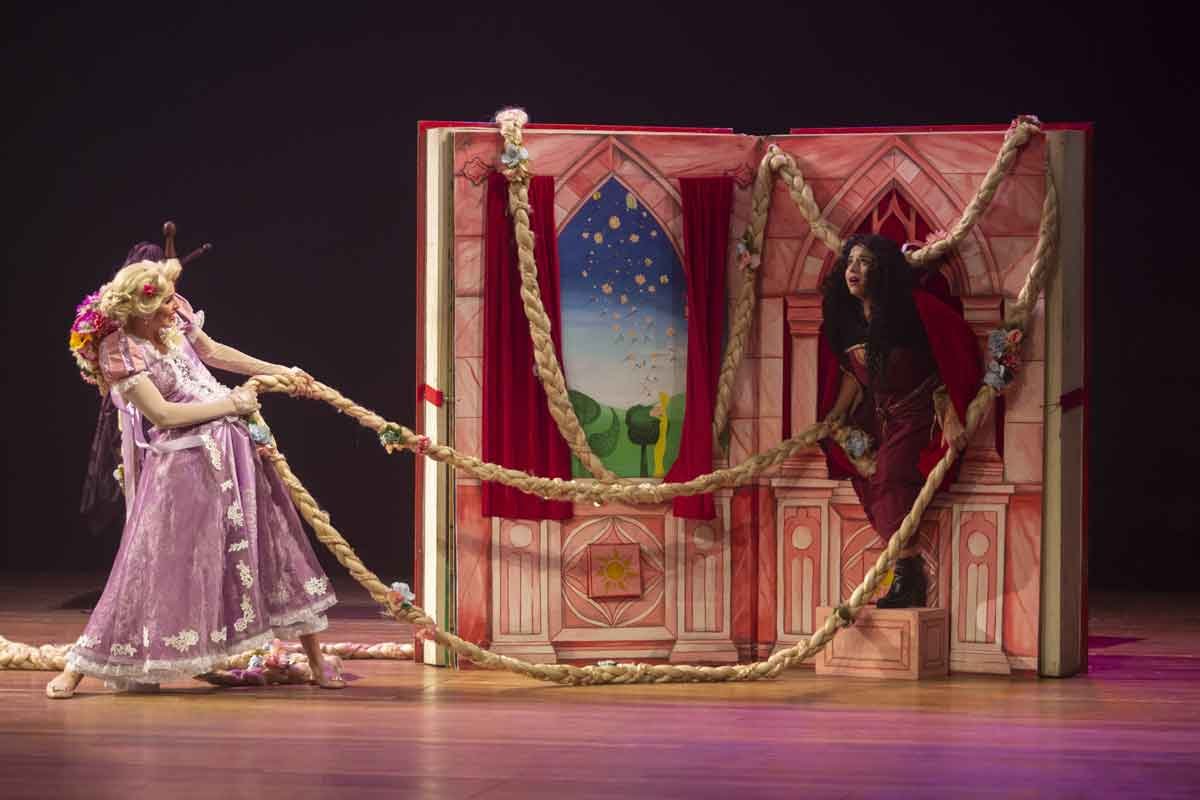 Atendendo a pedidos, Cyntilante reapresenta 'Rapunzel' e 'Rainha da neve' - Guto Muniz/divulgação