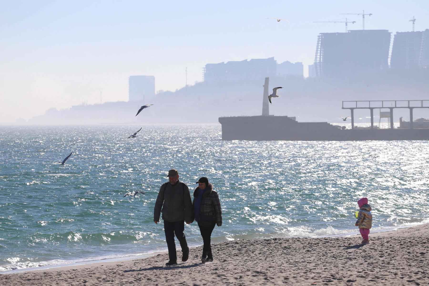 Rússia se prepara para bombardear porto de Odessa, afirma presidente - Oleksandr Gimanov/AFP