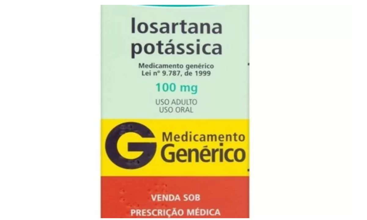 Farmacêutica recolhe lotes do remédio losartana - Divulgação 