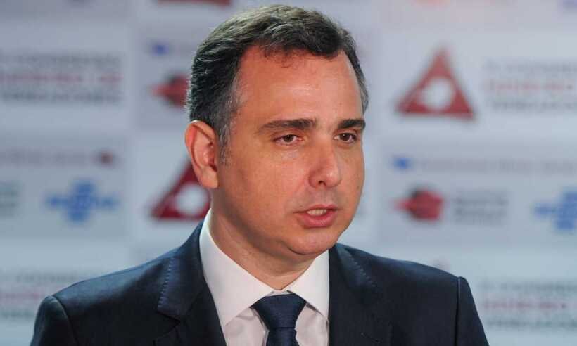 Rodrigo Pacheco: 'Eleição é importante, mas não é a única questão em 2022' - Leandro Couri/EM/D.A Press