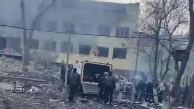 Ucrânia: ataque russo atinge hospital infantil e maternidade em Mariupol - Reprodução