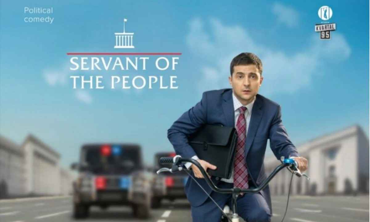 O astro Zelensky: série estrelada por presidente ucraniano vira alvo de TVs - Reprodução de Internet