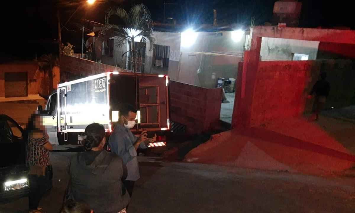 Homem é executado com 14 tiros - Reprodução da internet/WhatsApp