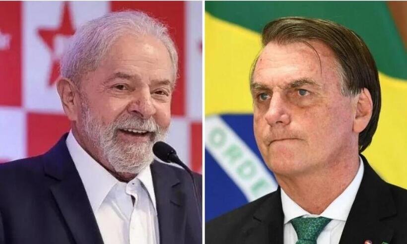 Pesquisa Ipespe: Bolsonaro diminui diferença, mas Lula segue líder com 43%  - Ricardo Stuckert e EVARISTO SA / AFP