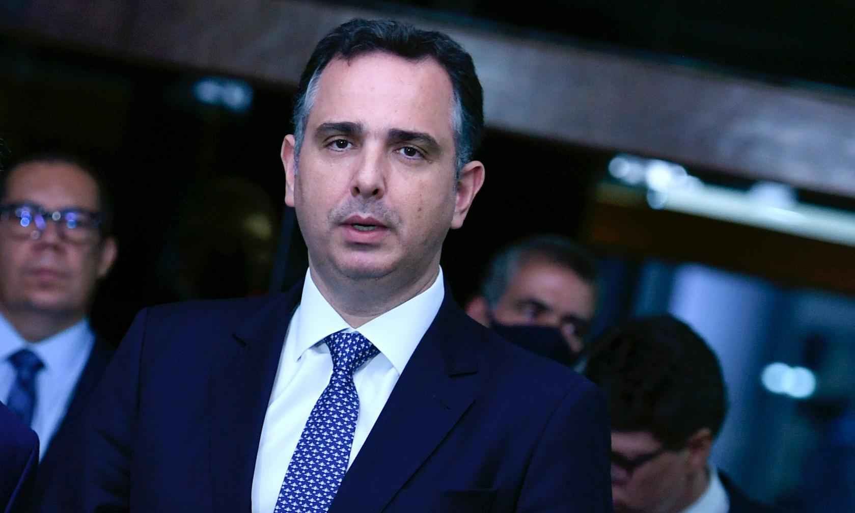 Rodrigo Pacheco critica aumento do preço dos combustíveis - Edilson Rodrigues/Agência Senado