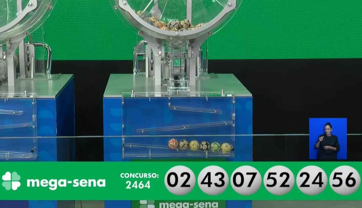 Mega Sena: apostas de Minas e São Paulo dividem o prêmio de R$ 190 milhões - Reprodução