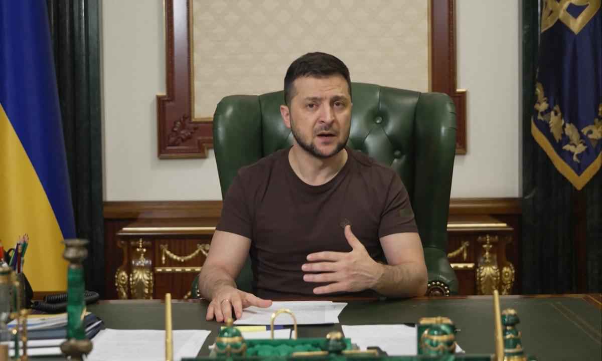 'Sem negociações não conseguiremos dar fim à guerra', diz Zelensky - Handout / UKRAINIAN PRESIDENTIAL PRESS SERVICE / AFP