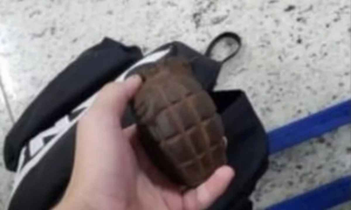 Estudante de 13 anos que levou granada para colégio em BH é expulso  - Redes sociais/Reprodução