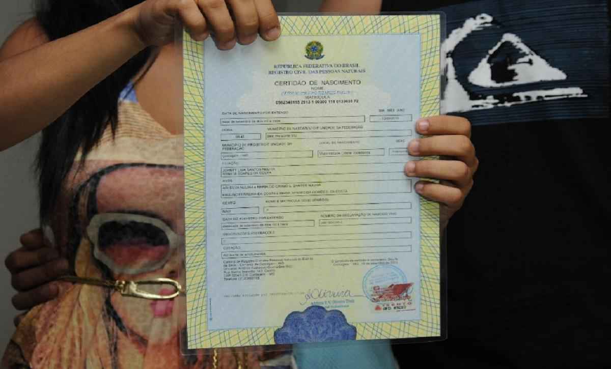 Cartórios de Minas contabilizam recorde de crianças sem registro de pai  -  Gladyston Rodrigues/EM/D.A Press
