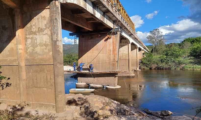 Ponte na MGC-367, em Diamantina, é liberada para veículos leves  - DER-MG