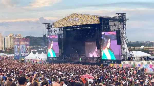 Empresa organizadora do Lollapalooza recorre de decisão de ministro do TSE - Natasha Werneck/EM/DA PRESS