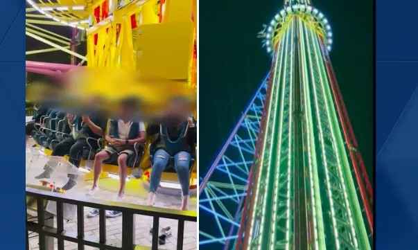 Garoto morre ao cair de brinquedo em parque de diversões em Orlando - Reprodução/Wesh2