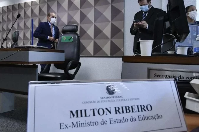 Ausência de Milton Ribeiro ao Senado pode levar à CPI do MEC -  Edilson Rodrigues/Agência Senado