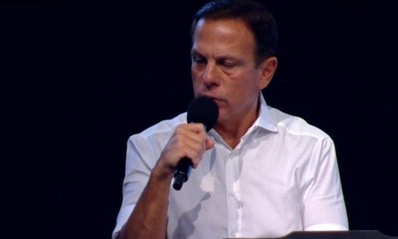 Doria mantém pré-candidatura e critica polarização: 'Eleição de rejeitados' - REDES SOCIAIS/REPRODUÇÃO