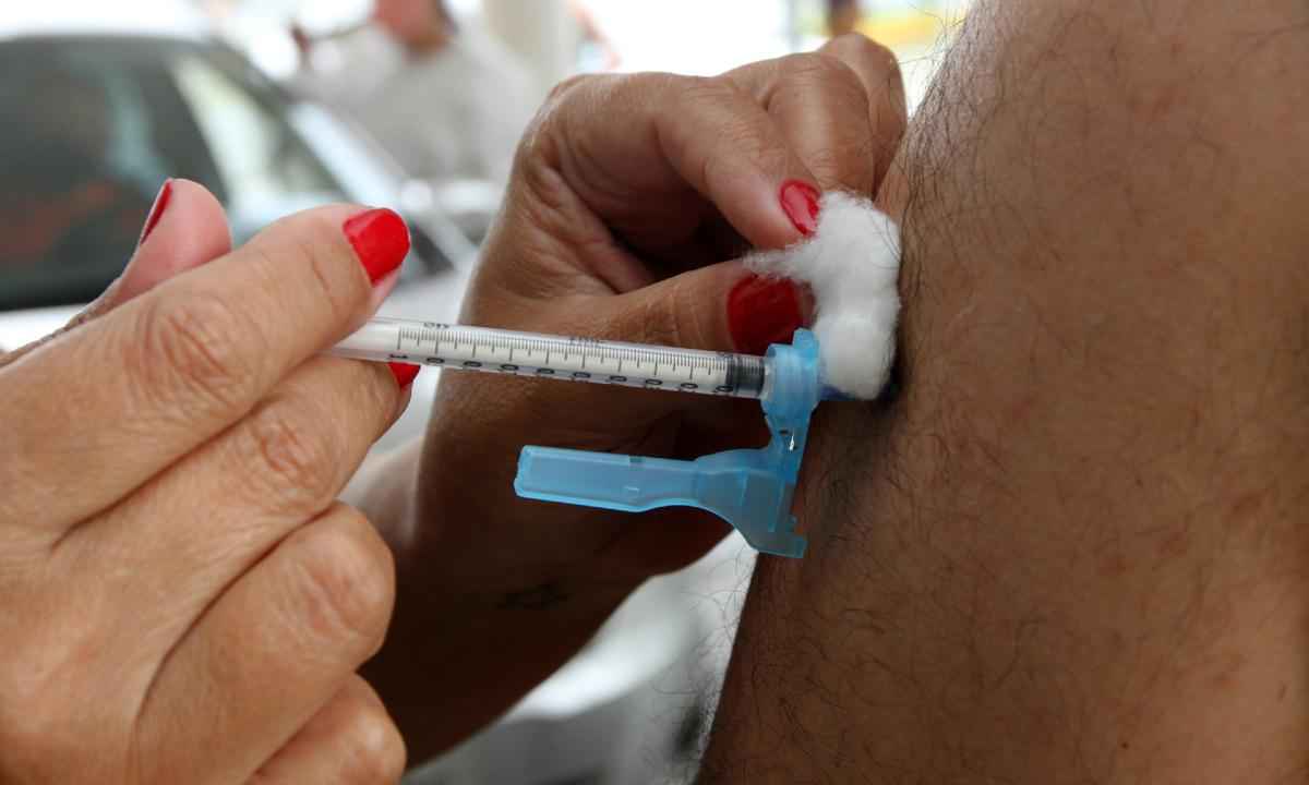Minas atinge 82% da população vacinada com duas doses contra COVID-19 - Jair Amaral/EM/D.A Press