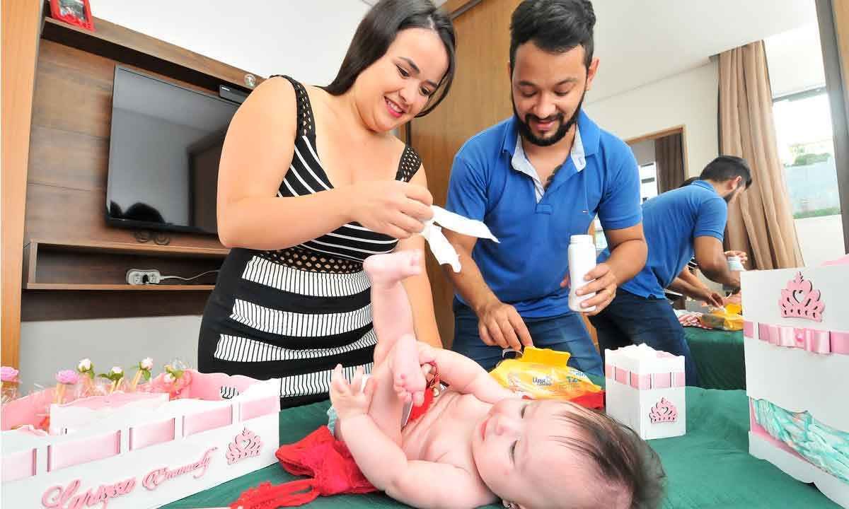Desafios das mães de primeira viagem - Marcos Vieira/em/d.a press