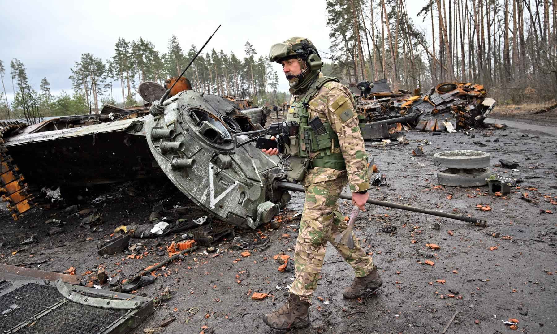 Um aviso sombrio da guerra da Chechênia na invasão da Ucrânia - Sergei SUPINSKY / AFP

