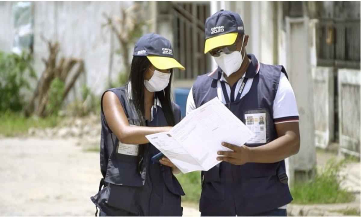 Mais de 620 mil farão provas para trabalhar no Censo 2022 - Acervo IBGE/Divulgação