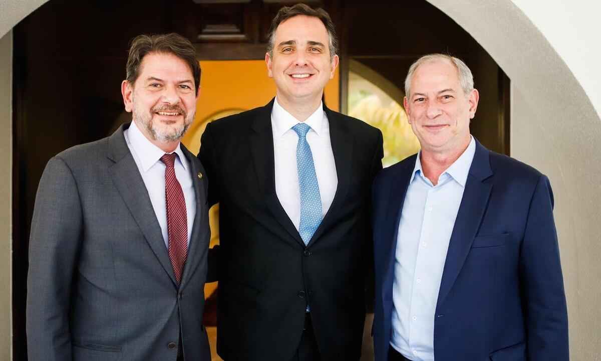 Pacheco recebe Ciro para conversa sobre 'problemas do Brasil' - Pedro Gontijo/Senado Federal