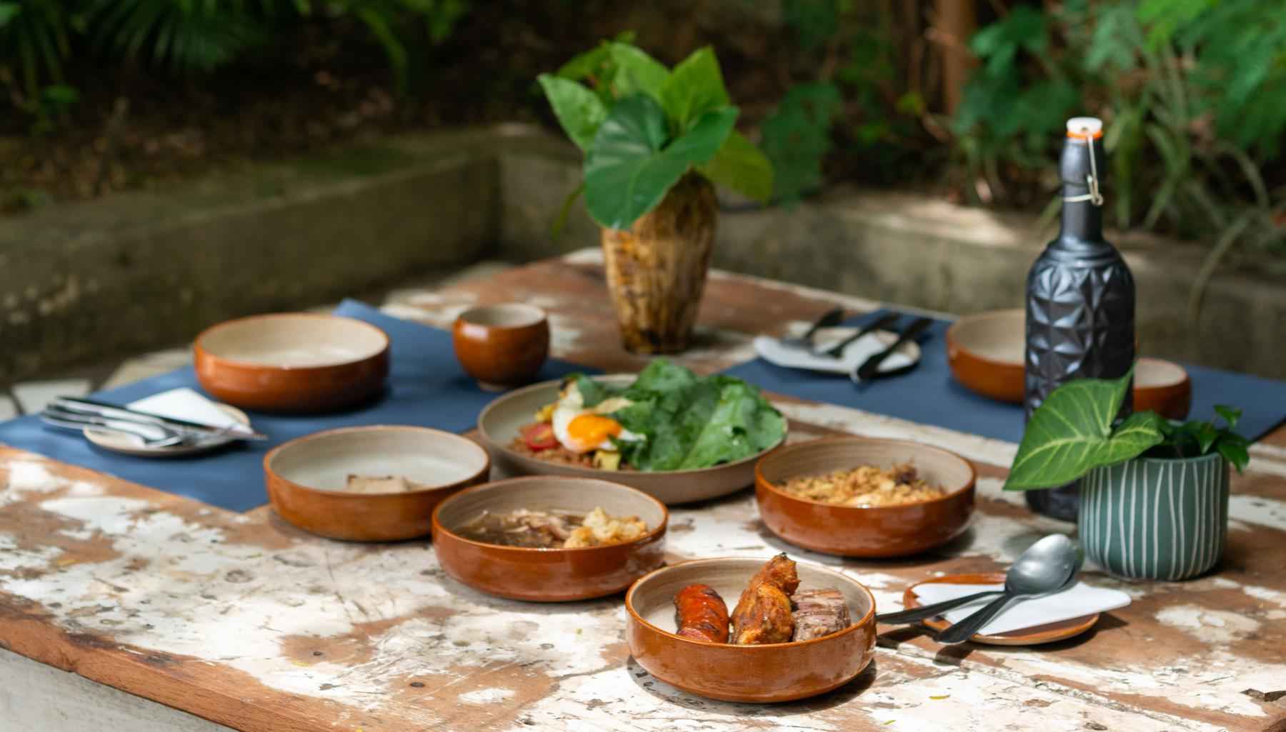 Restaurantes investem em pratos de almoço para compartilhar - Taioba Brava/Divulgação