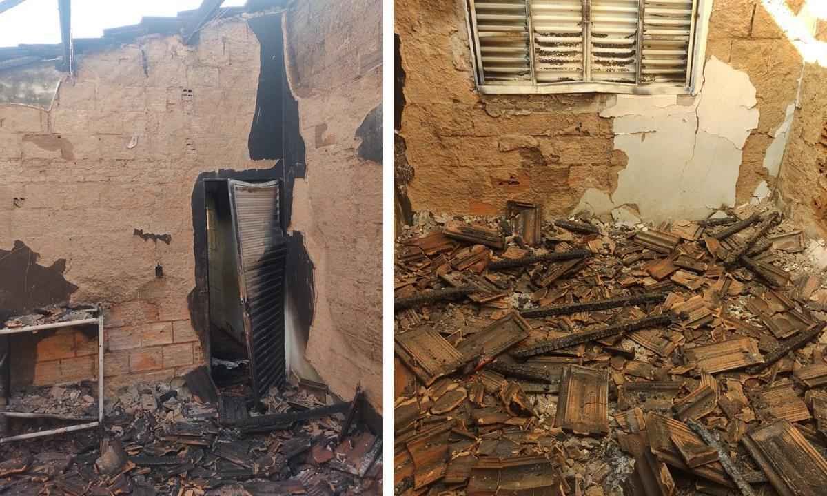 Após ser ameaçada por ex-companheiro, mulher tem a casa incendiada - Blog do Portari/Divulgação