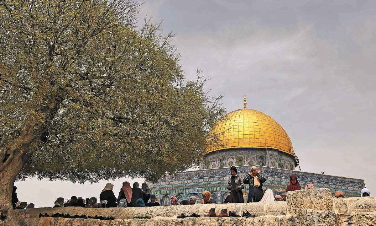 Semana Santa: o mundo com os olhos voltados para Jerusalém - AHMAD GHARABLI/AFP