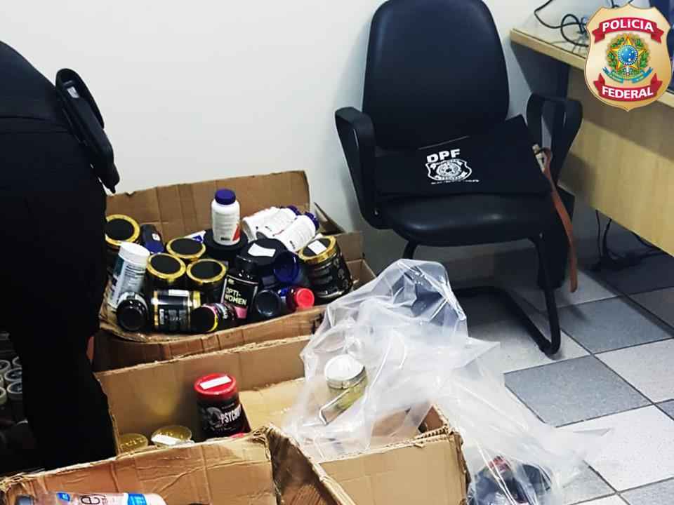 PF indicia sete pessoas por venda de suplementos falsificados em Minas - Polícia Federal/Reprodução