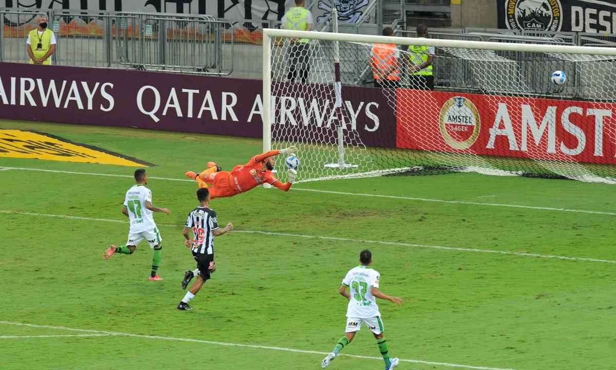 Comemoração dos dois lados no duelo inédito - Juarez Rodrigues/EM/D.A Press