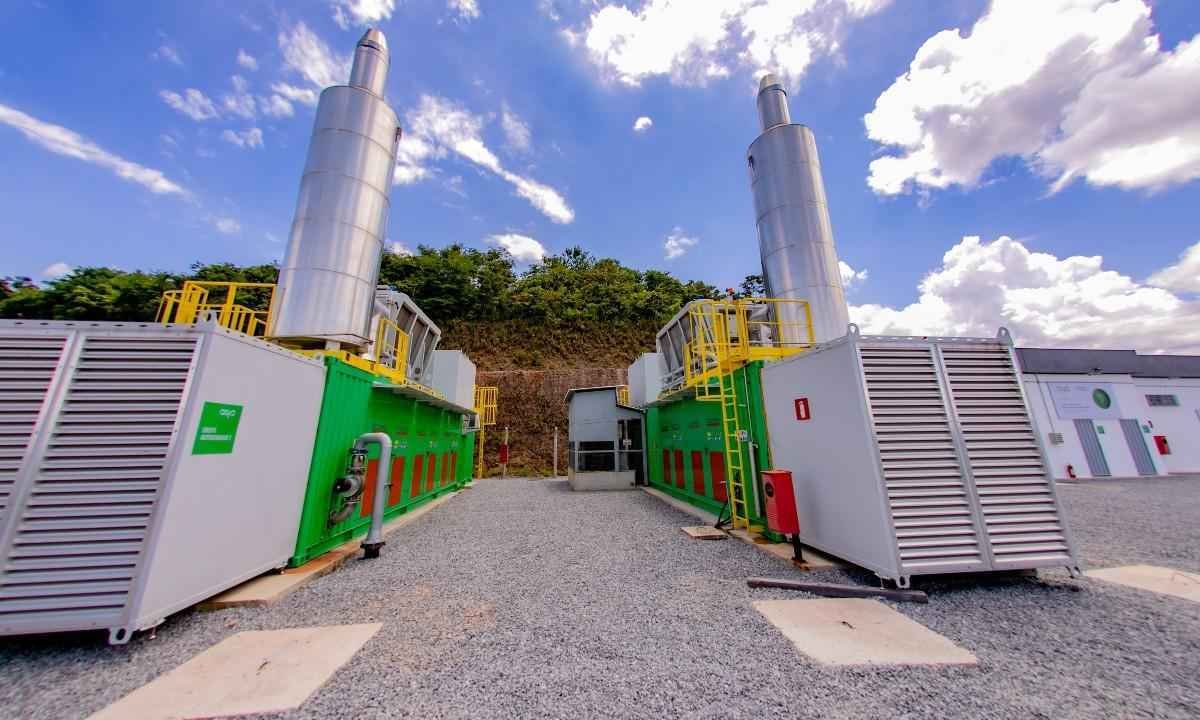 Energia gerada em aterro sanitário abastecerá casas de famílias mineiras  - Bruno Soares/Metha Energia/Divulgação