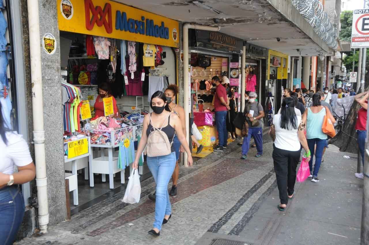 Comerciantes de BH receosos de abrir lojas na Sexta-Feira Santa - Juarez Rodrigues/EM/DA Press