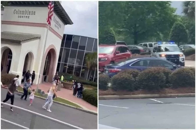 Tiroteio em shopping dos Estados Unidos deixa 12 feridos; veja -  Redes sociais/Reprodução