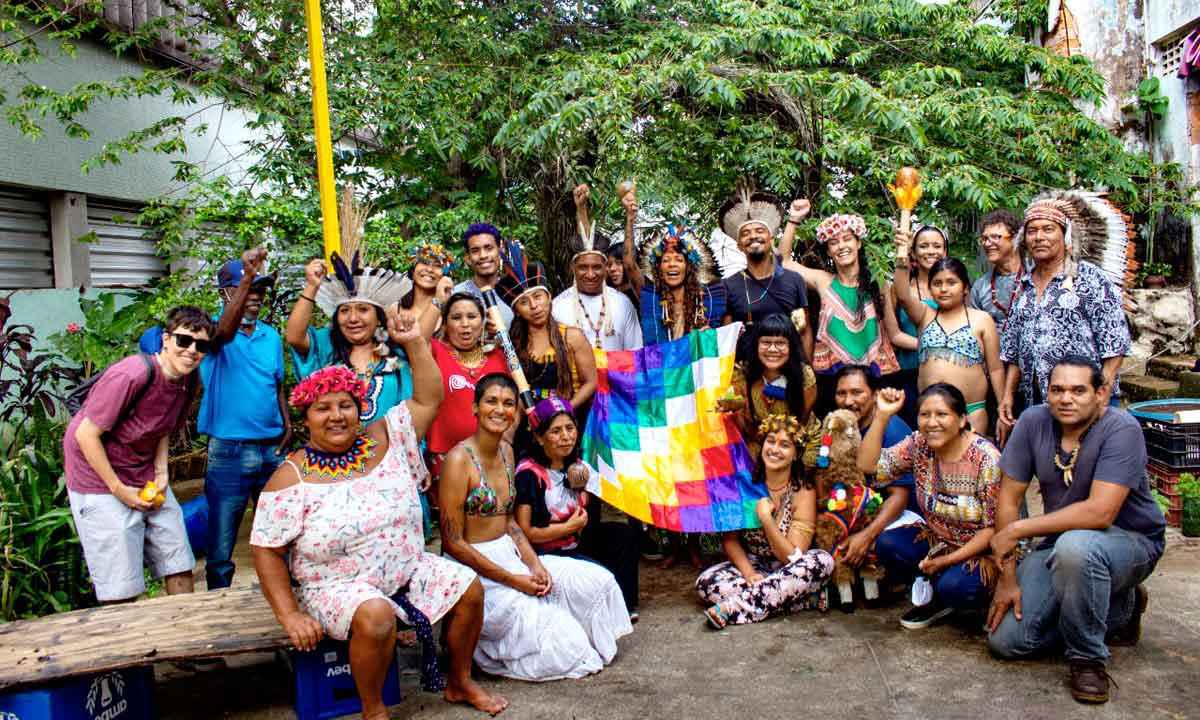 Feira em BH reúne trabalhos de artesanato de etnias indígenas - Aline RB/DIVULGAÇÃO