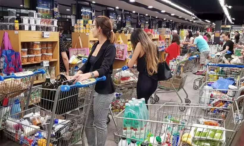 Feriado terá supermercados abertos em BH; veja o que abre e o que fecha  - Tulio Santos/EM/D.A. Press