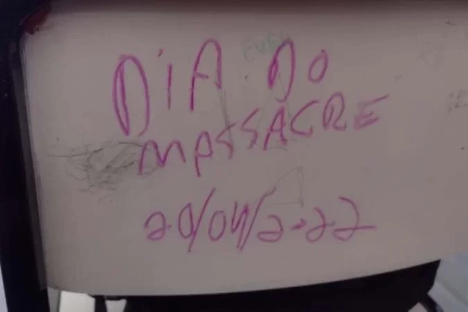 Ameaça de massacre assusta familiares de alunos de escola no DF - Material Cedido ao Correio