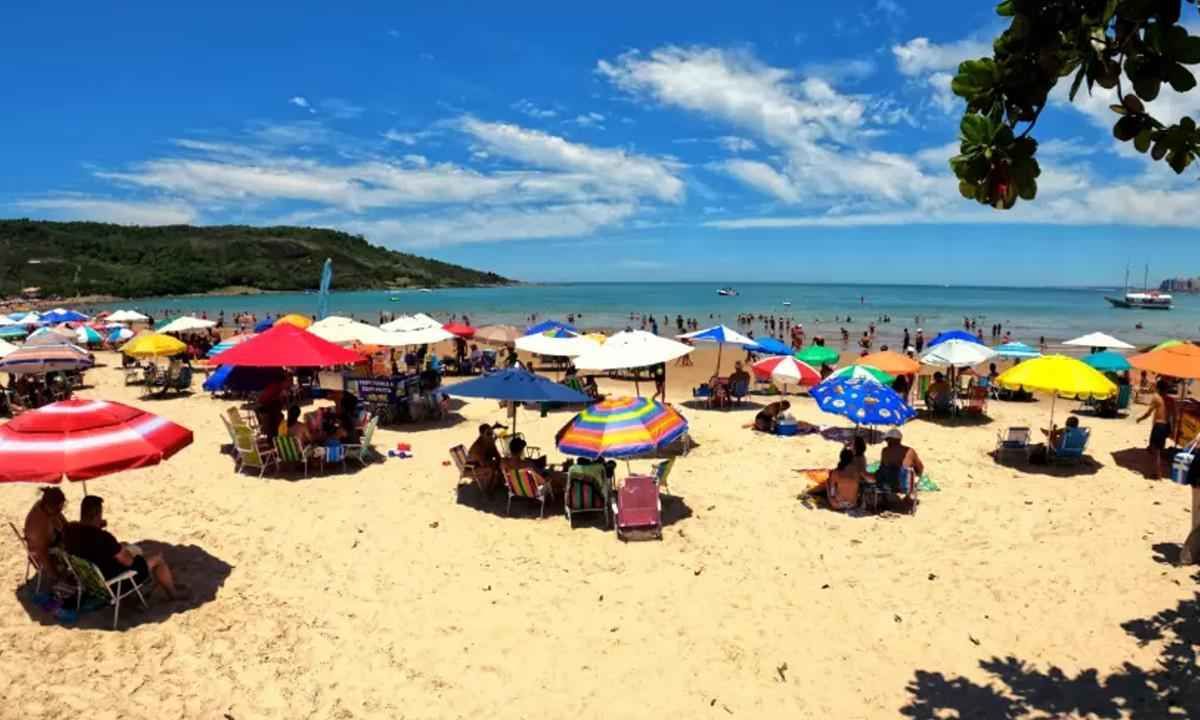 Turista mineiro morre afogado em praia de Guarapari, no Espírito Santo - Reprodução/Guarapari Virtual