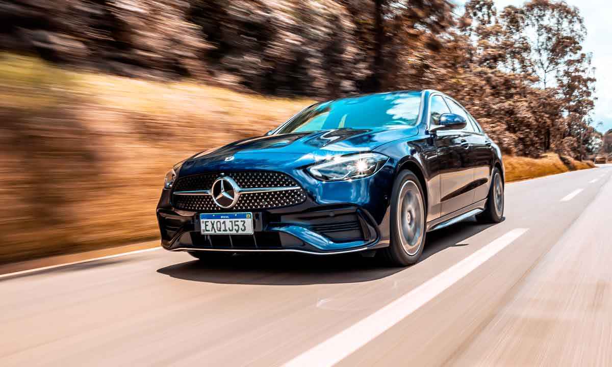 Testamos o Mercedes-Benz C200 AMG, sedã de belo visual e bom desempenho -  Jorge Lopes/EM/D.A Press