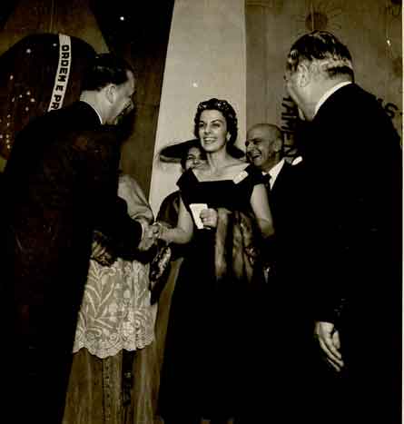 Despedida e missa da ressurreição de Ana Amélia Faria - Revista O Cruzeiro/Arquivo EM