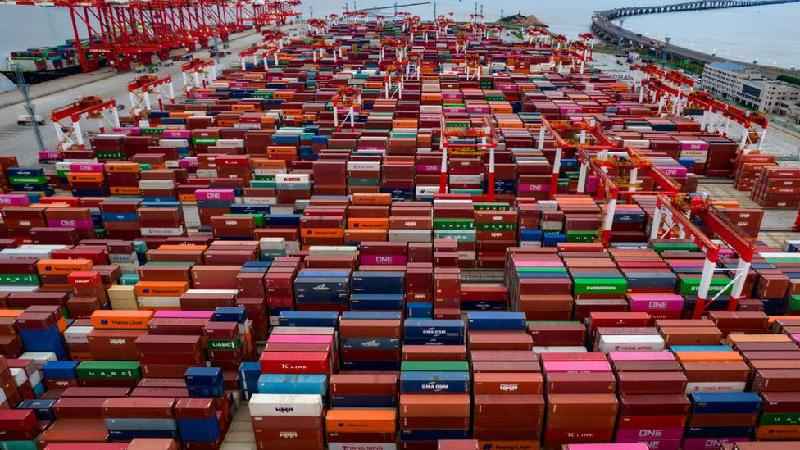 Como a covid criou um congestionamento gigantesco no porto de Xangai que afeta o mundo inteiro - Getty Images
