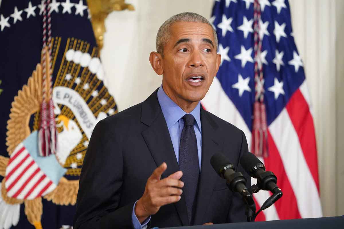 Barack Obama, ex-presidente dos Estados Unidos -  (crédito: Mandel Ngan/AFP -  5/5/22)