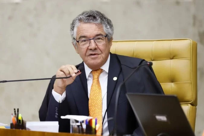 Graça: ato 'legítimo' de Bolsonaro é 'nefasto', diz Marco Aurélio Mello - Rosinei Coutinho/SCO/STF