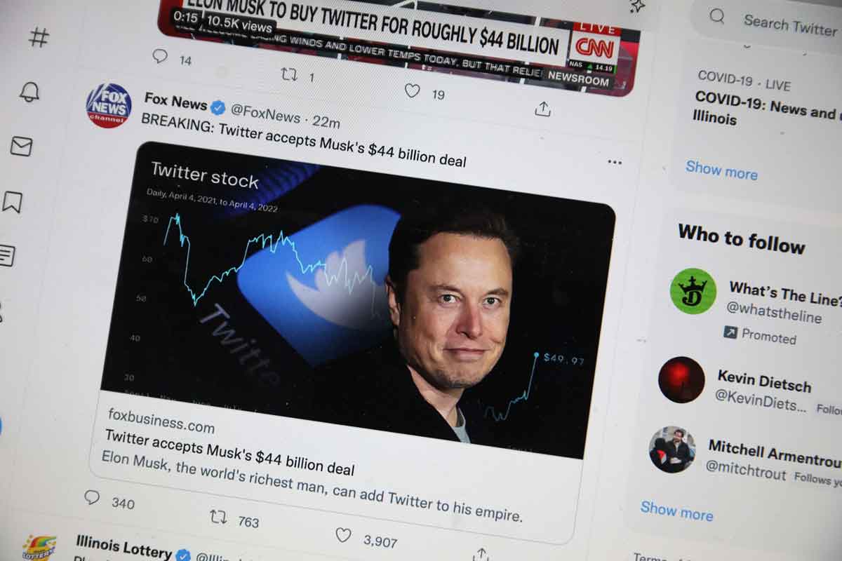 Como será o Twitter sob  domínio de Elon Musk? - Scott Olson/Getty Images/AFP