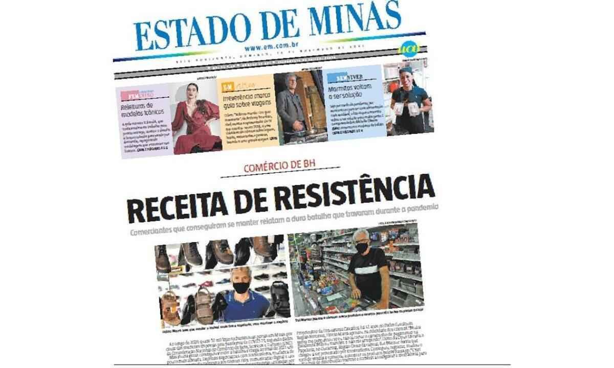 Jornal Estado de Minas é finalista do prêmio CDL/BH de Jornalismo  - Estado de Minas/Reprodução