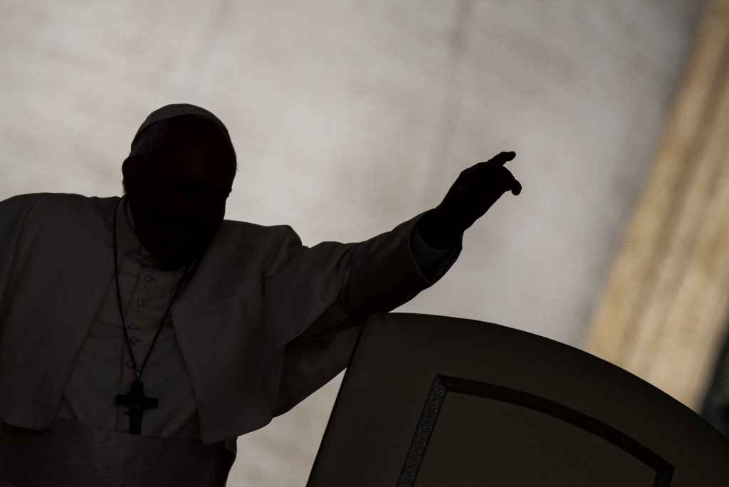 Papa Francisco defende sogras em discurso no Vaticano - Tiziana FABI / AFP