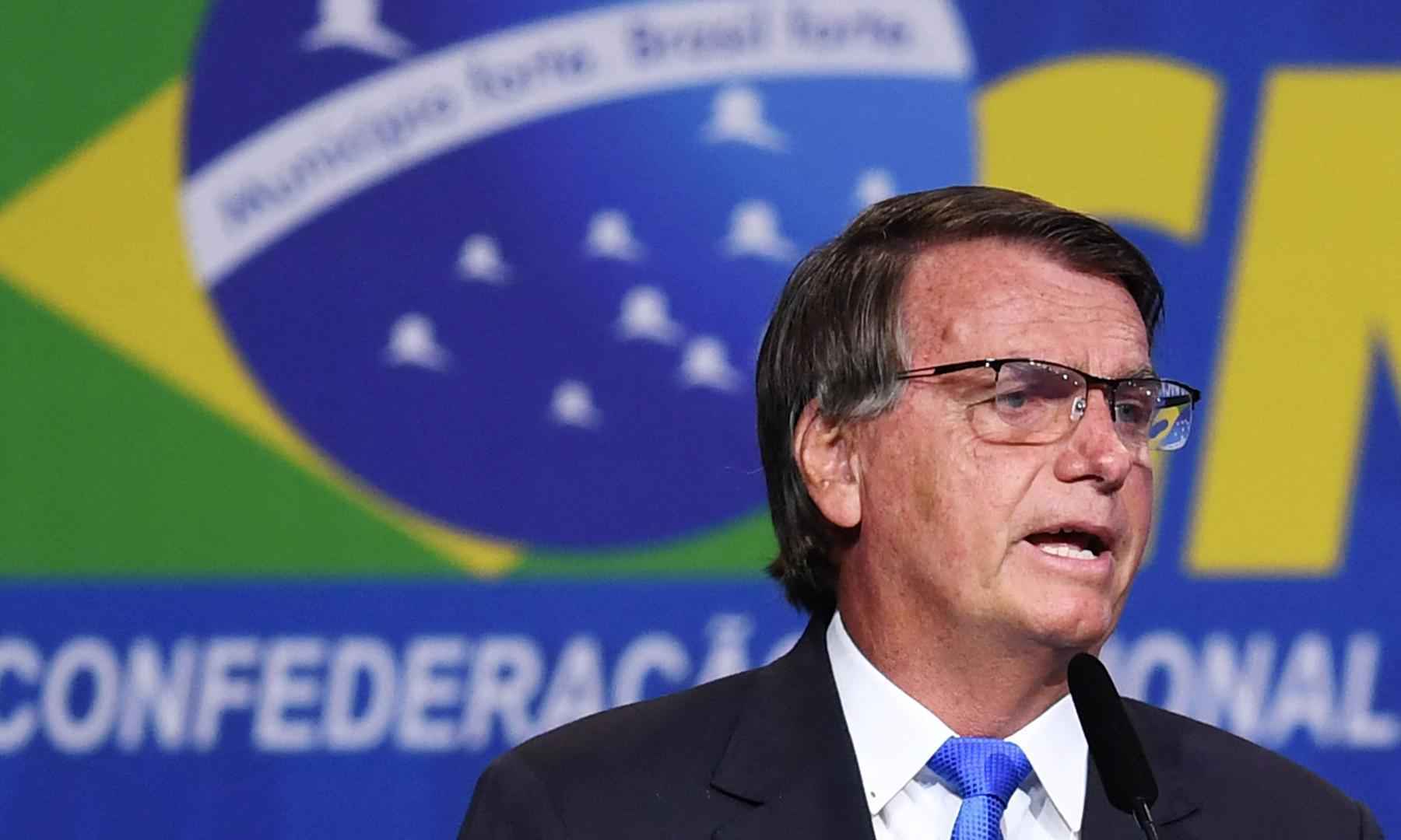 Bolsonaro sugere 'suspensão' de eleições caso ocorra 'algo anormal' - EVARISTO SA / AFP