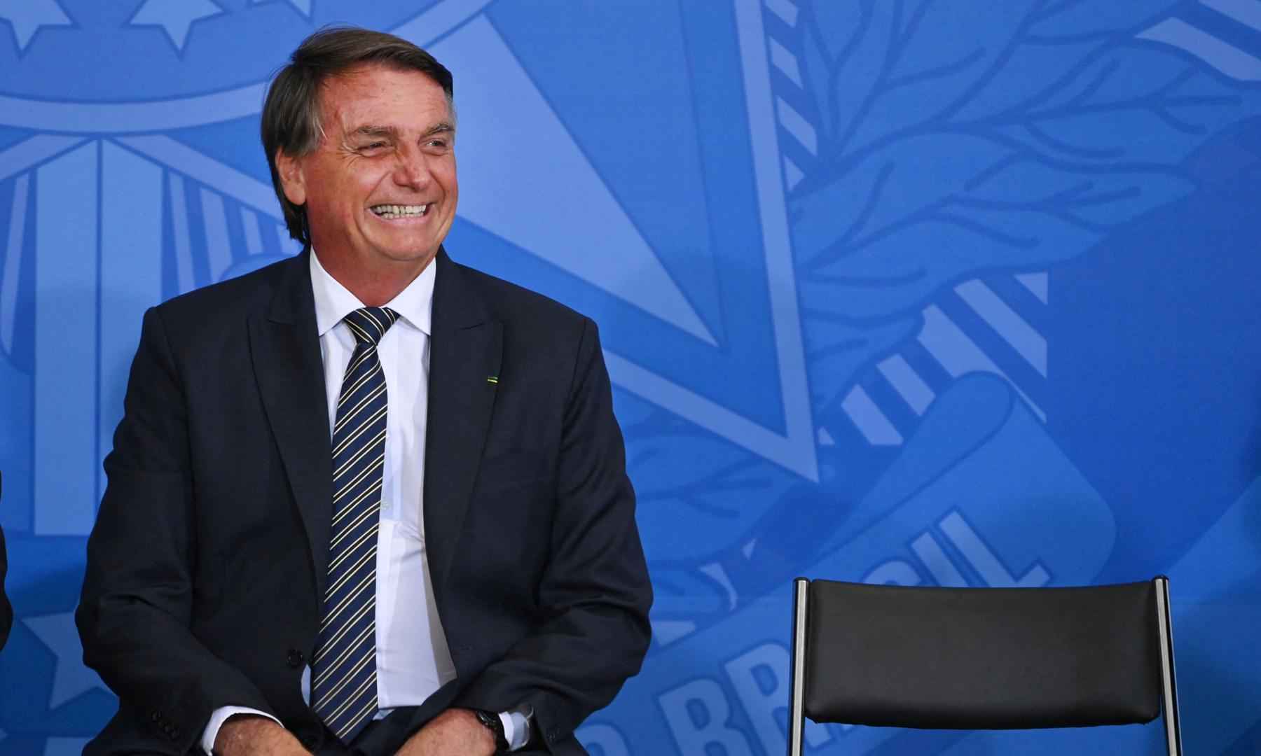 Bolsonaro sobre ausência de Lula na Marcha dos Municípios: 'Amarelou' - EVARISTO SA / AFP