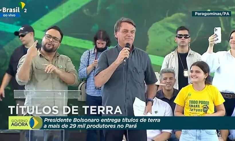 Bolsonaro sobre decisão de perdoar Silveira: 'Orgulhoso e feliz' - Tv Brasil/Reprodução
