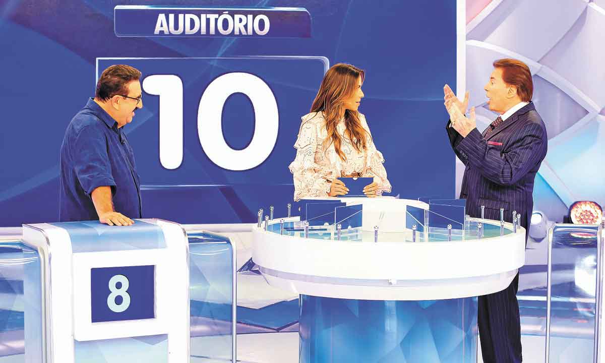 Silvio Santos surpreende e volta a apresentar programa neste domingo - Gabriel Cardoso/SBT