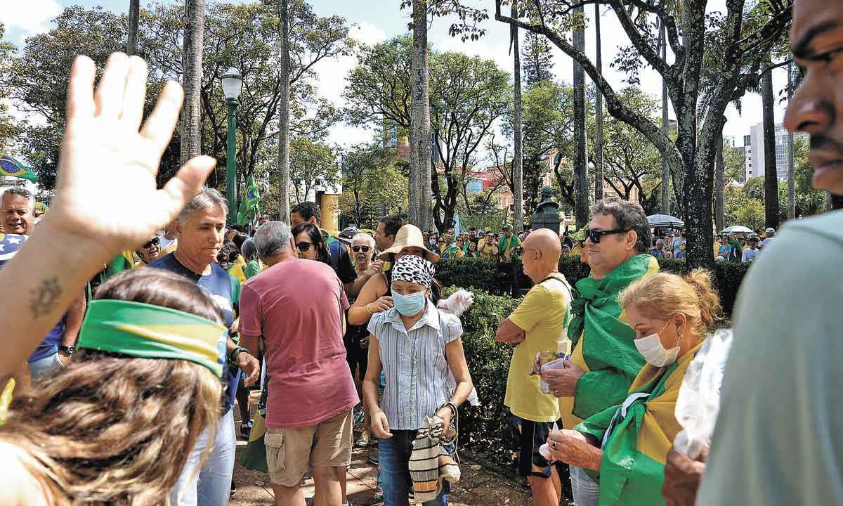 Quando a liberdade de expressão vira subterfúgio nas manifestações - TULIO SANTOS/D.A.PRESS